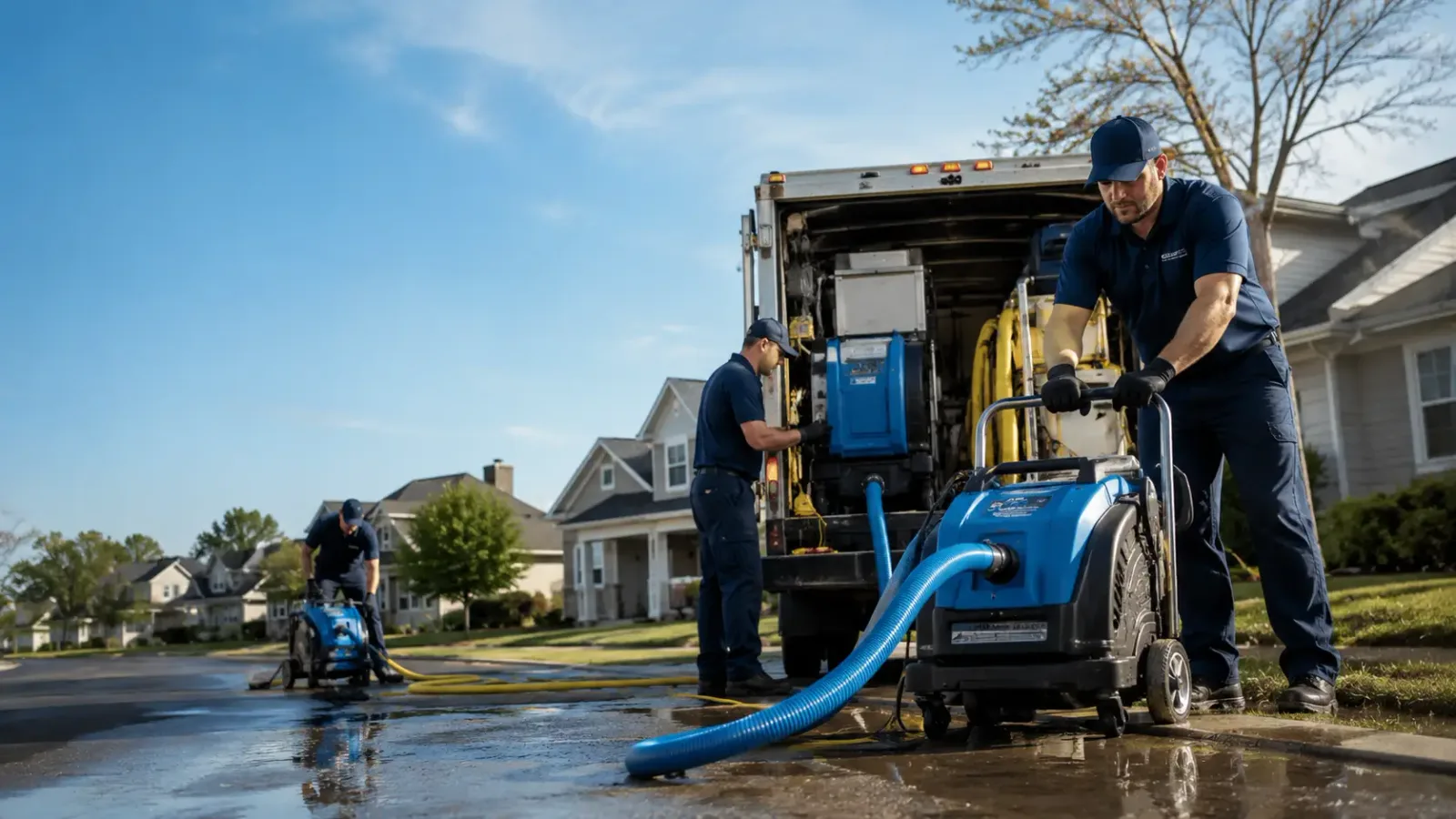 Flood Damage Cleanup in Falls Creek, PA